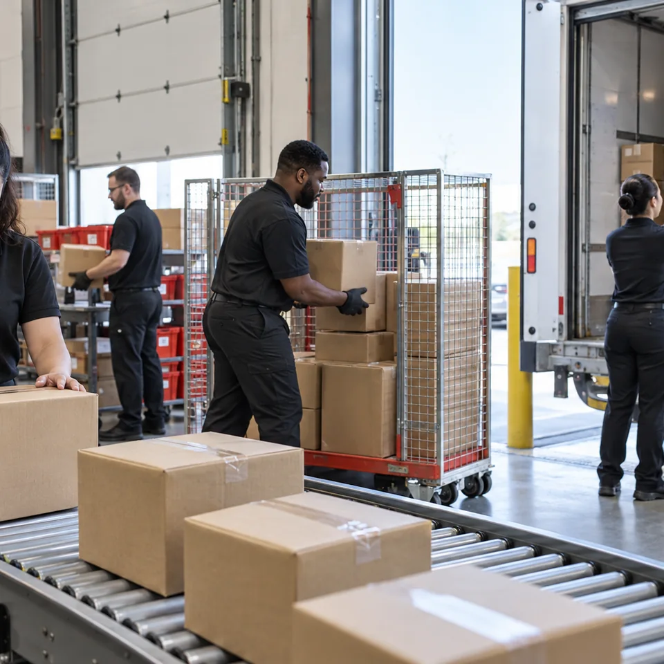 Shipping Management warehouse workflow