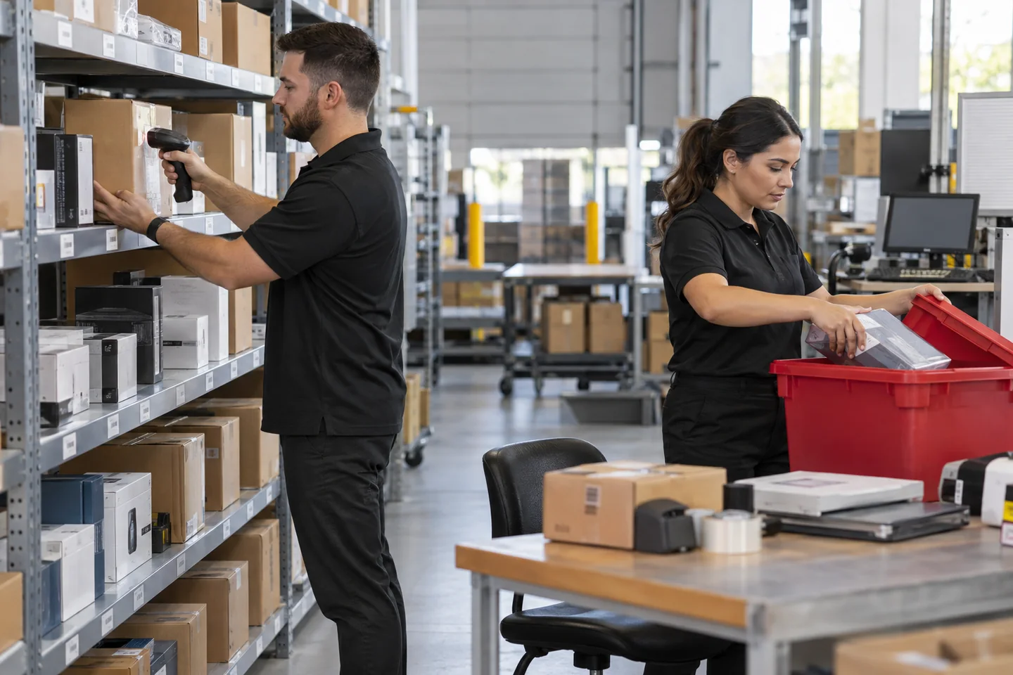 Shipping and returns processing