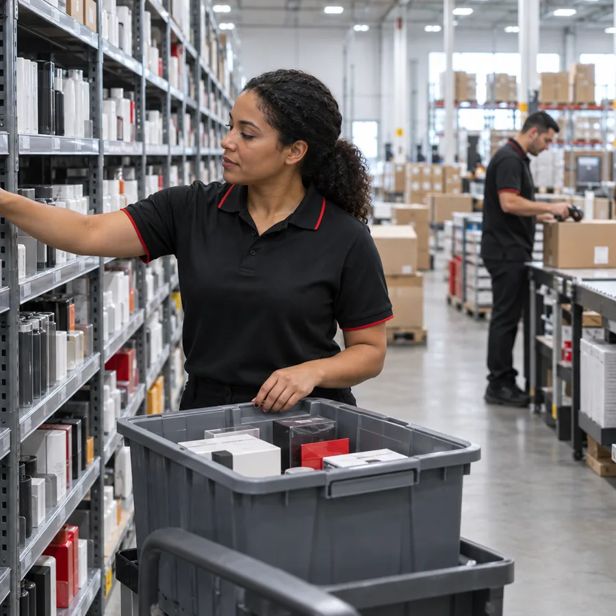 Domestic Fulfillment warehouse workflow